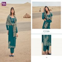 FIda Taksh Wholesale Pure Cotton Satin Solid With Premium Embroidery Dress Material