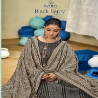 Radhika Azara Black Berry Vol-10 Wholesale Blossom Cotton With Work Dress Material