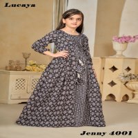 Lucaya Jenny Vol-4 Wholesale Standard Stitching Full Flair Kids Suits