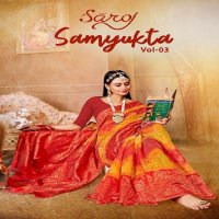 Saroj Samyukta Vol-3 Wholesale Soft Cotton Indian Sarees