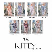 18 ATTITUDE KITTY PARTY VOL 2 FULLSTITCH CLASSY LOOK SUMMER CORD WITH CROP TOP SET