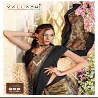 Vallabhi Shiney Vol-3 Wholesale Brasso Floral Printed Sarees