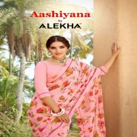 Alekha Aashiyana Wholesale Casual Ethnic Sarees Collection