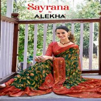 Alekha Sayrana Wholesale Casual Ethnic Sarees Collection