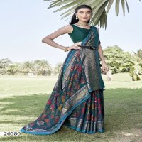 Vallabhi Blessings Vol-2 Wholesale Brasso Floral Printed Indian Sarees