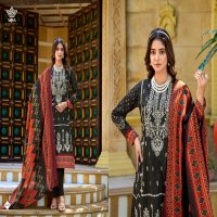 AQSA Luxshya Wholesale Cambric Cotton With Embroidery Dress Material