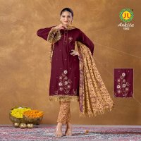 JT Ankita Wholesale Rayon Fabrics With Work Dress Material