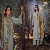 Omtex Aarisa Wholesale Linen Cotton With Handwork Salwar Suits