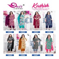 Devi Kashish Vol-1 Wholesale Kurti With Pant And Dupatta