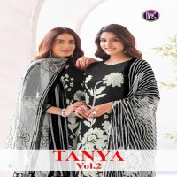 Kala Fashion Kala Tanya Vol-2 Wholesale Lawn Cotton With Hand Work Dress Material