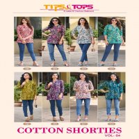 Tips And Tops Cotton Shorties Vol-4 Wholesale Short Tops