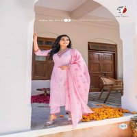 Anju Rich Lady Wholesale Kurti Pant With Digital Dupatta Readymade Collection
