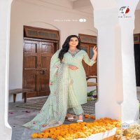 Anju Rich Lady Wholesale Kurti Pant With Digital Dupatta Readymade Collection