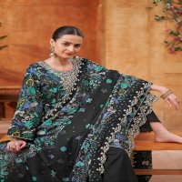 Alok Black Diamond Wholesale Pure Rayon With Embroidery Dress Material
