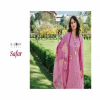 Kilory Safar Wholesale Pure Lawn Cotton With Printing With Fancy Work Suits