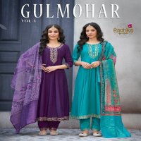 Radhika Lifestyle Gulmohar Vol-1 Wholesale Readymade 3 Piece Suits