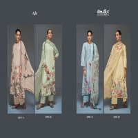 Omtex Ada Wholesale Linen Cotton With Handwork Salwar Suits