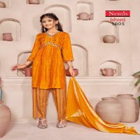 Nemis Ishani Wholesale Alia Cut Kids Salwar Suits