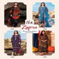 Hala Zafira Wholesale Chunari Cotton Collection Dress Material