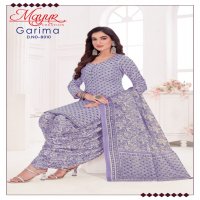 Mayur Garima Vol-8 Wholesale Pure Cotton Patiyala Dress Material