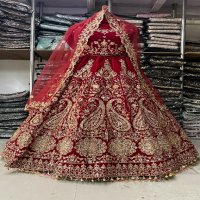 KB-1075 Wholesale Bridal Lehenga Collection