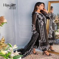 Haya Studio HS-1064 Wholesale Luxury Pret Collection in Tunic And Cigarette Pants With Dupatta