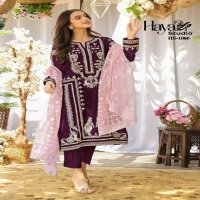 Haya Studio HS-1060 Wholesale Luxury Pret Collection in Tunic And Cigarette Pants With Dupatta