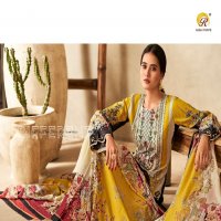 Rashi Nayara Vol-33 Wholesale Pure Cambric Cotton And Embroidery Neck Dress Material