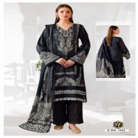 Keval Roha Black And White Wholesale Cotton Printed Dress Material