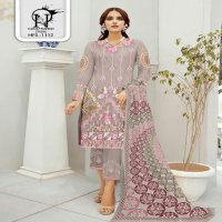 Naimat NFS-1112 Wholesale Embroidery With Ribit Work & Digital Print Dupatta With Cigarate pant with Embroidery petch Work