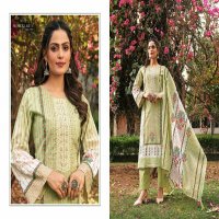 Mumtaz Arts Summer Shine Wholesale Pure Lawn Cambric With Work Dress Material