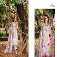 Mumtaz Arts Summer Shine Wholesale Pure Lawn Cambric With Work Dress Material