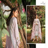 Mumtaz Arts Summer Shine Wholesale Pure Lawn Cambric With Work Dress Material