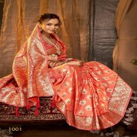 Saroj Karuna Vol-1 Wholesale Heavy Silk Fabrics Sarees