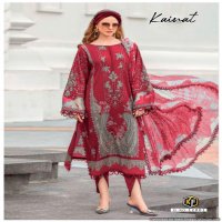 Keval Fab Kainat Vol-12 Luxury Lawn Collection Cotton Dress Material