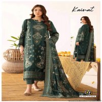 Keval Fab Kainat Vol-12 Luxury Lawn Collection Cotton Dress Material