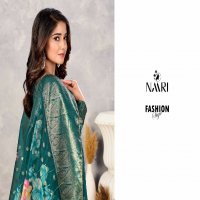 NAARI AVANTI ORGANZA CLASSY WEAR UNSTITCH SALWAR SUIT SUPPLIER