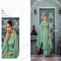 SHREE SHALIKA FASHION AZRA ORGANZA DESIGNER WEAR UNSTITCH SALWAR SUIT COLLECTION