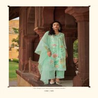 SUMMER SPRING BY LADY LEELA ORGANZA EMBROIDERY CLASSY LOOK READYMADE SUITS