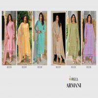 IBIZA ARMANI STYLISH WEAR COTTON UNSTITCH SALWAR SUIT SUPPLIER