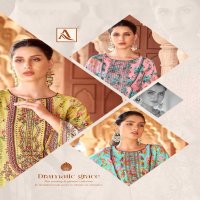 ALOK SUIT ADAAH VOL 2 CAMBRIC COTTON LATEST WEAR UNSTITCH SALWAR KAMEEZ SUPPLIER