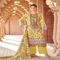 ALOK SUIT ADAAH VOL 2 CAMBRIC COTTON LATEST WEAR UNSTITCH SALWAR KAMEEZ SUPPLIER