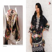 DEEPSY SANA SAFINAZ MUZLIN 24 COTTON PATCH WORK PAKISTANI DRESSES