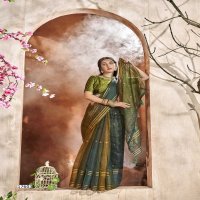 TRIVENI CLIMBING BEAUTIFUL WEAR ORGANZA SAREE WHOLESALER