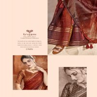 TRIVENI CLIMBING BEAUTIFUL WEAR ORGANZA SAREE WHOLESALER