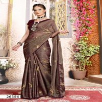 VALLABHI PRINTS SAMREEN VOL 4 FUNCTION WEAR BRASSO SAREE COLLECTION