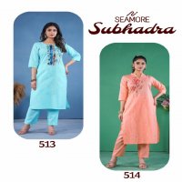 Seamore Subhadra Wholesale Women Kurta With Pant