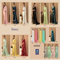 Shashvat Feeza Vol-3 Wholesale Designer Sarees