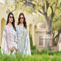 Ishaal Kesariya Vol-4 Wholesale Pure Lawn Cotton Printed Dress Material