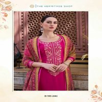 Hermitage Begum Vol-2 Wholesale Pure Viscose Reyon With Embroidery Dress Material